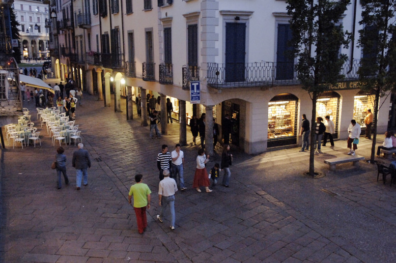 Varese: the old town 