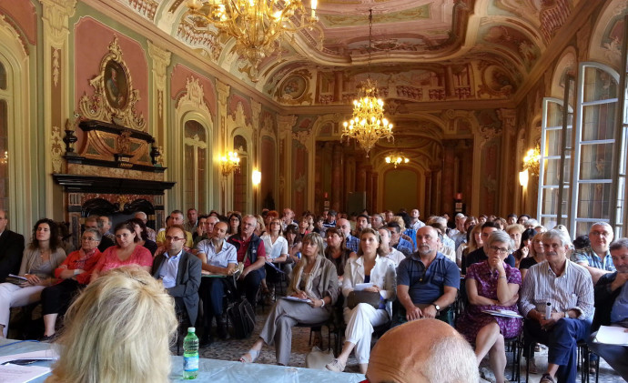 Convegno dei soci di BBVarese Sala consigliare del Comune di Varese