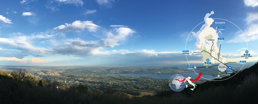 Varese, a due passi dal mondo