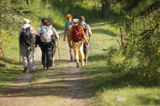 Immersi nella natura, a piedi o in mountain bike