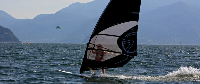 Windsurf, Como lake