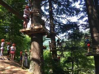 Festeggia il tuo compleanno sospeso sugli alberi