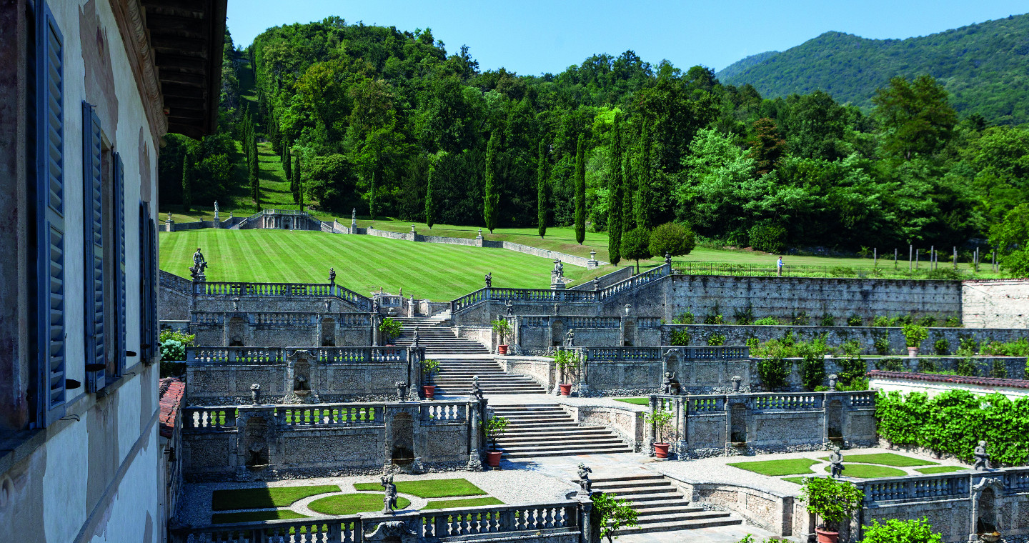 Giardini di Villa della Porta Bozzolo, Casalzuigno, Varese.