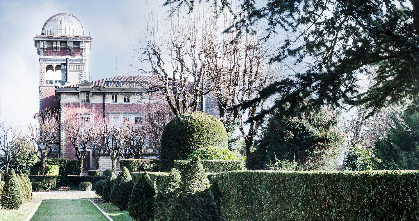 Villa Toeplitz circondata dai suoi giardini, Varese.