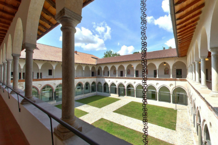 Veduta dall’interno del monastero (Ph Insubriparks)