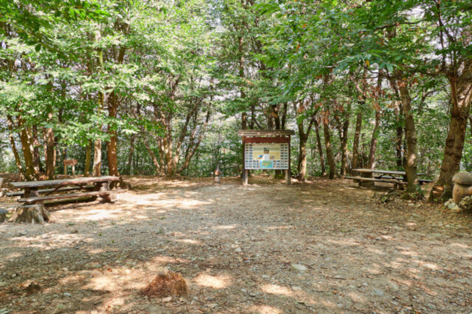 L’area della sosta del Fungiatt