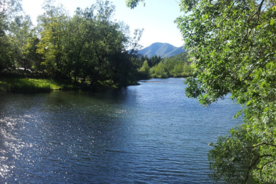 Uno scorcio del lago di Brinzio