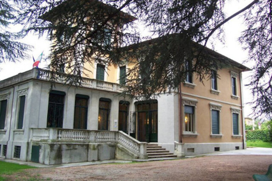 L’esterno della palazzina museale