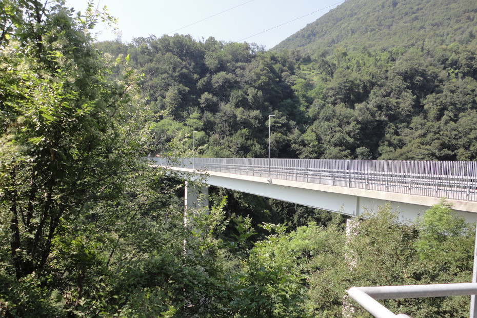 Il ponte come si presenta oggi