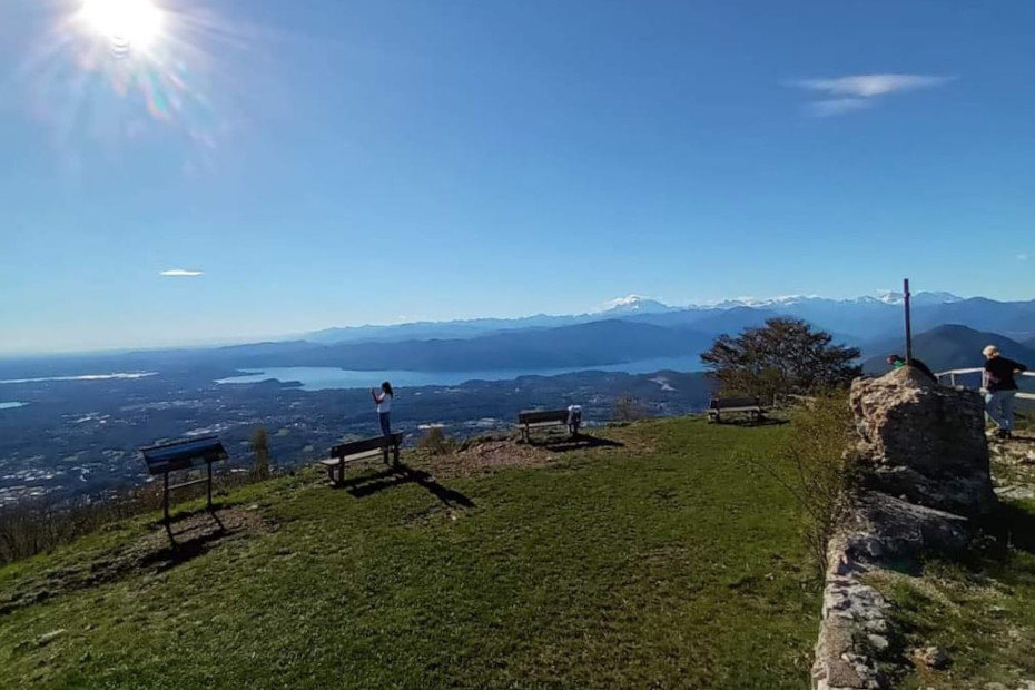 Il Forte e il panorama che si gode da lì.