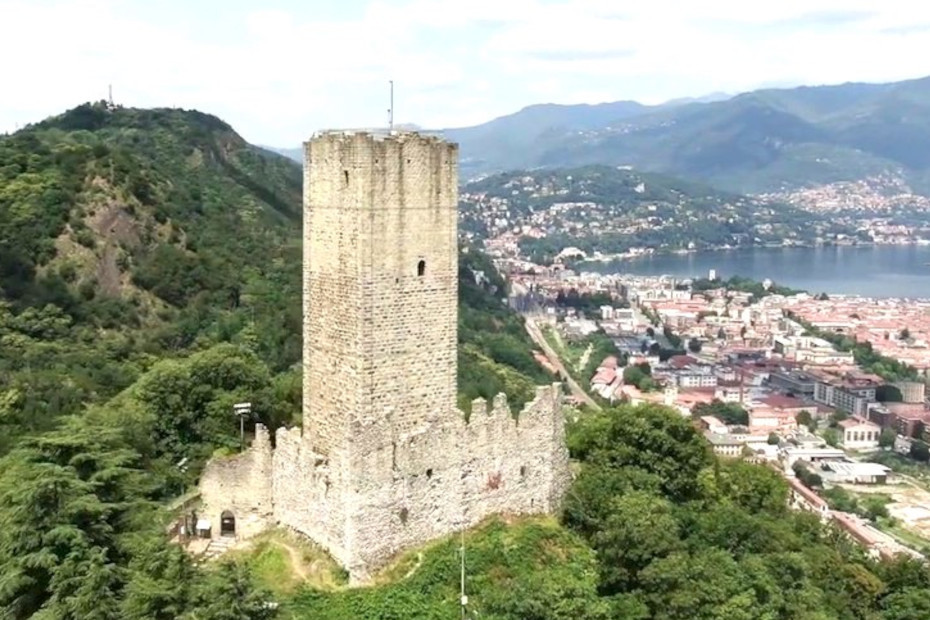 Il castello Baradello come si presenta oggi