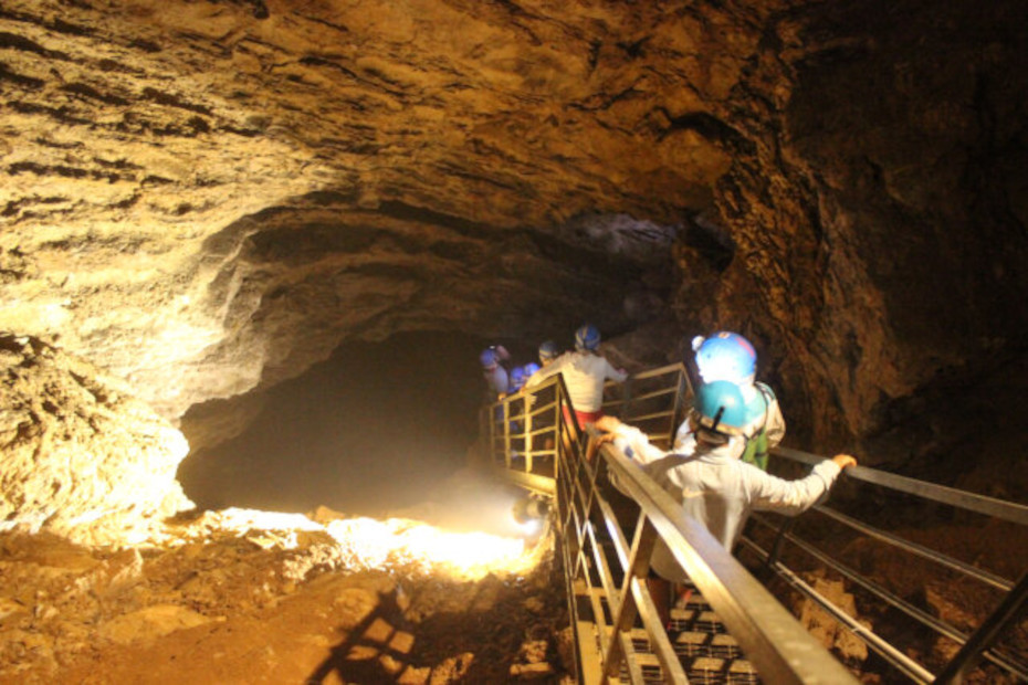 L’interno della grotta