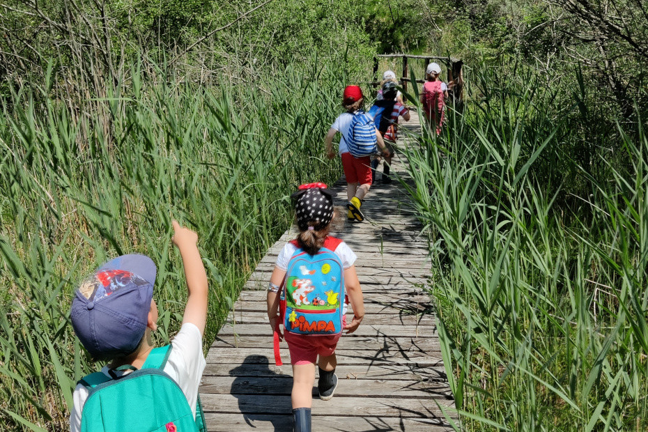 Il percorso scoperto anche dai bambini