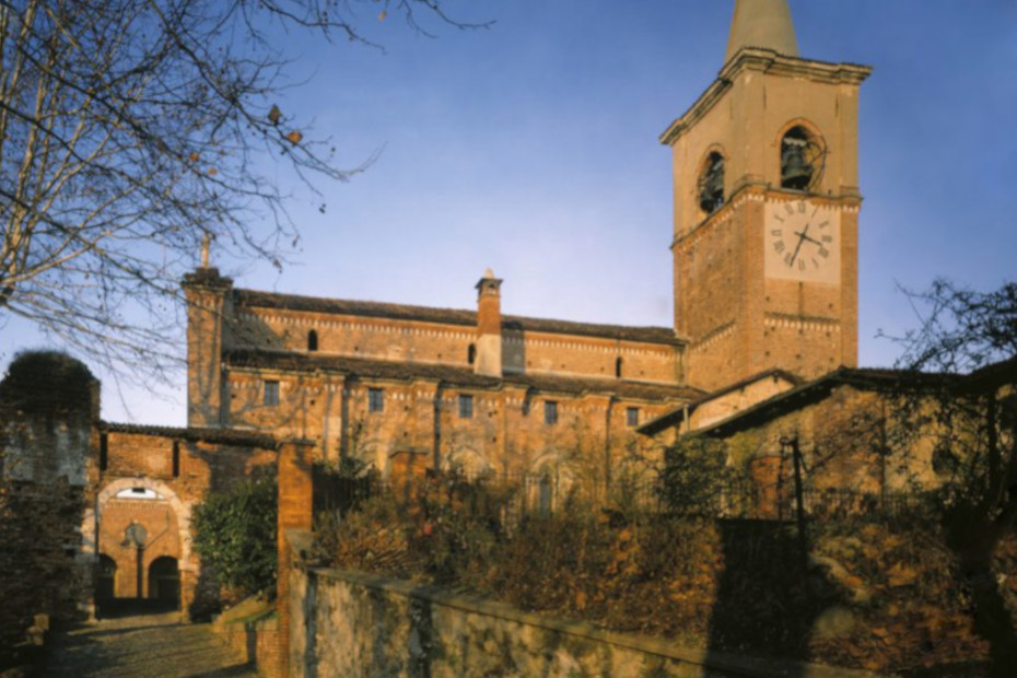 Uno scorcio suggestivo della Collegiata di Castiglione Olona (Ph Insubriparks)